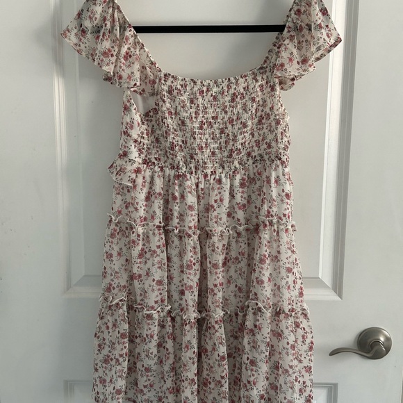 Altar'd State Floral Pink dress - Picture 3 of 6